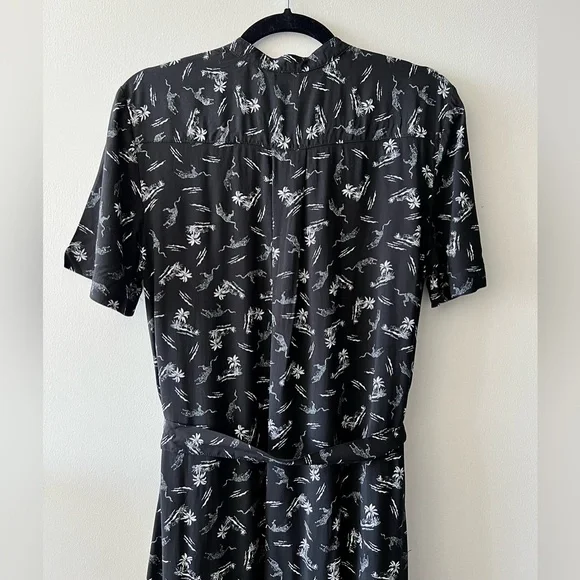 Joe Fresh Black and White Shirtdress - NWOT - Picture 4 of 10
